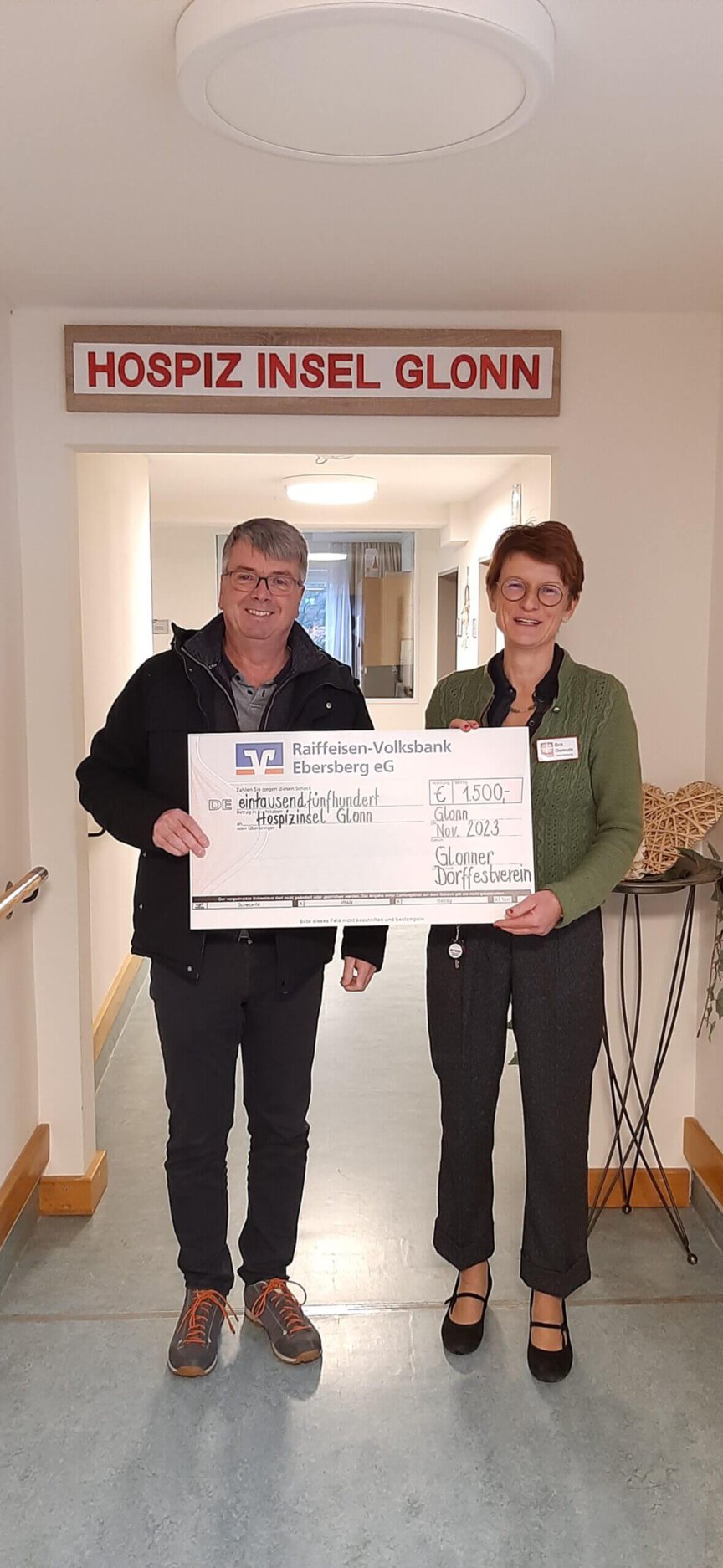 Dorffest Spende Hospizinsel Glonn